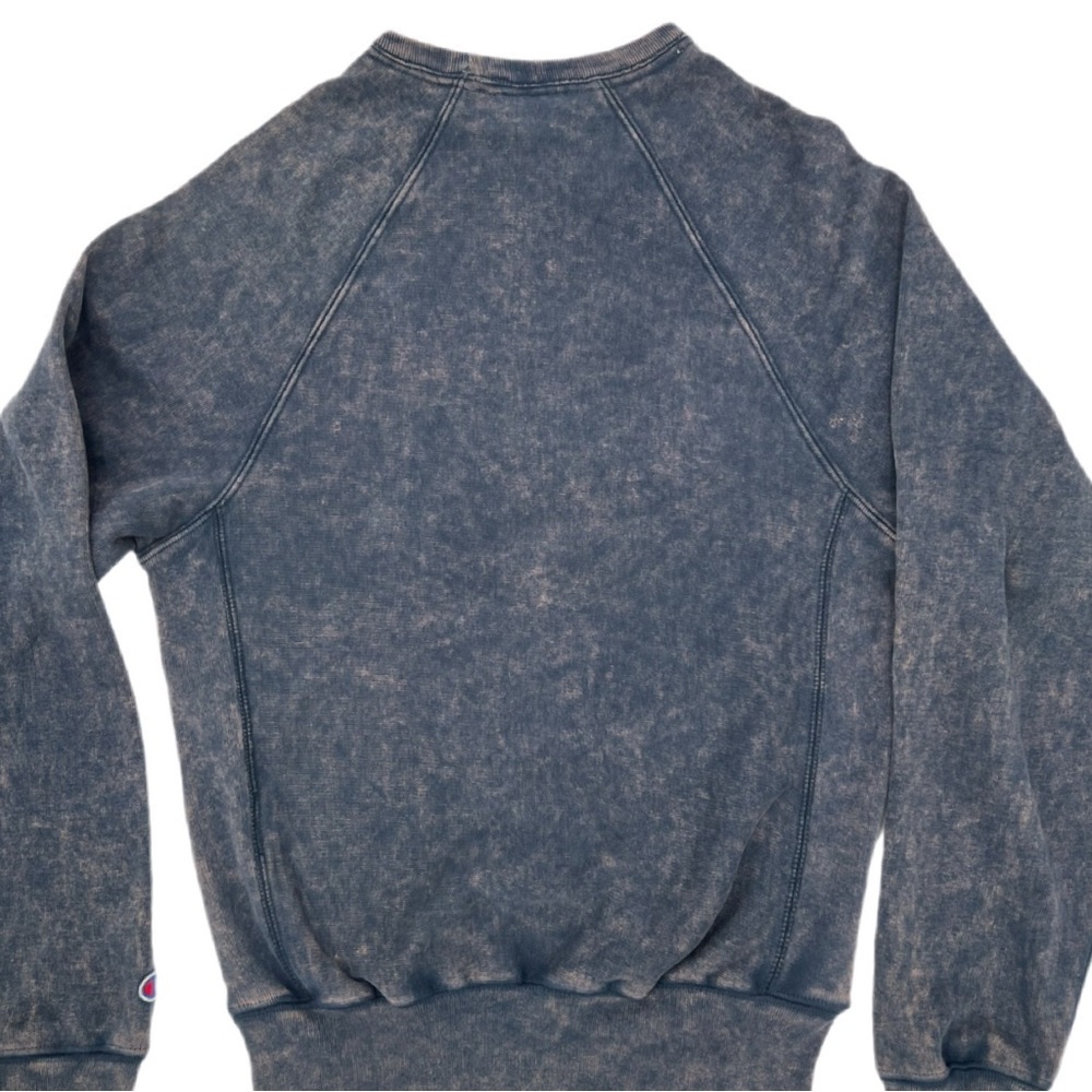 Champion Reverse Weave Steamboat Colorado Distressed Sweatshirt Men XS Blue NWT - Picture 2 of 7